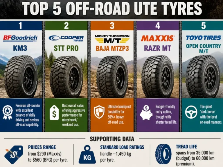 Best Off-Road Tyres for a Ute? A Sydney Mechanic's Honest Pick (2026)